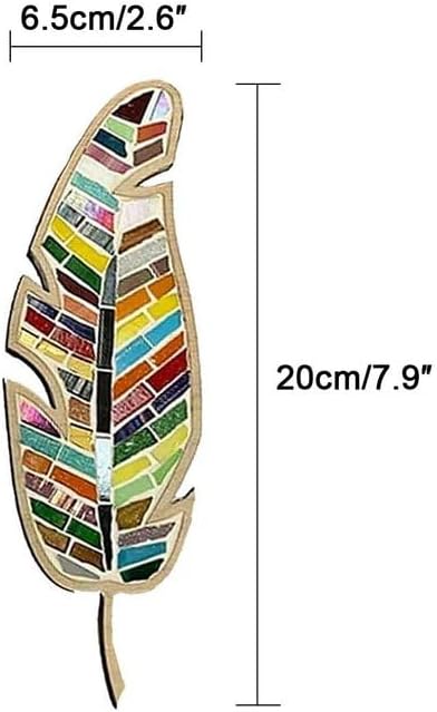 ZengHBY Mosaic Craft Kits for Adults Porcelain Tile Mixed Colour