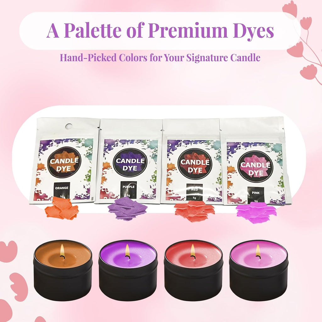 2-in-1 Soy & Jelly Wax DIY Candle Making Kit for Beginners & Adults | Complete Candle Making Kit, Dual-Setting Wax Melter, Custom Fragrances & Colors, Ideal for Home Hobby & Holiday Gifts