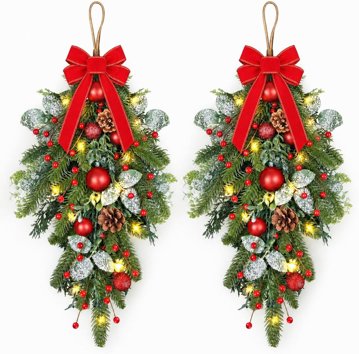 8 PCS Small Halloween Wreaths Mini Black Halloween Candle Rings | 6 Inch Halloween Cabinet Bows Wreaths, Hanging Wreath for Front Door Window Decoration Kitchen Cabinet Fireplace Home Decor