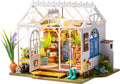 Rowood DIY Miniature House Kits for Adults-NO.17 Cafe | Beginner-Friendly Diorama Kits Mayberry Street Mini Coffee Cafe Shop Dollhouse Room for Adults,Birthday Christmas Craft Gifts