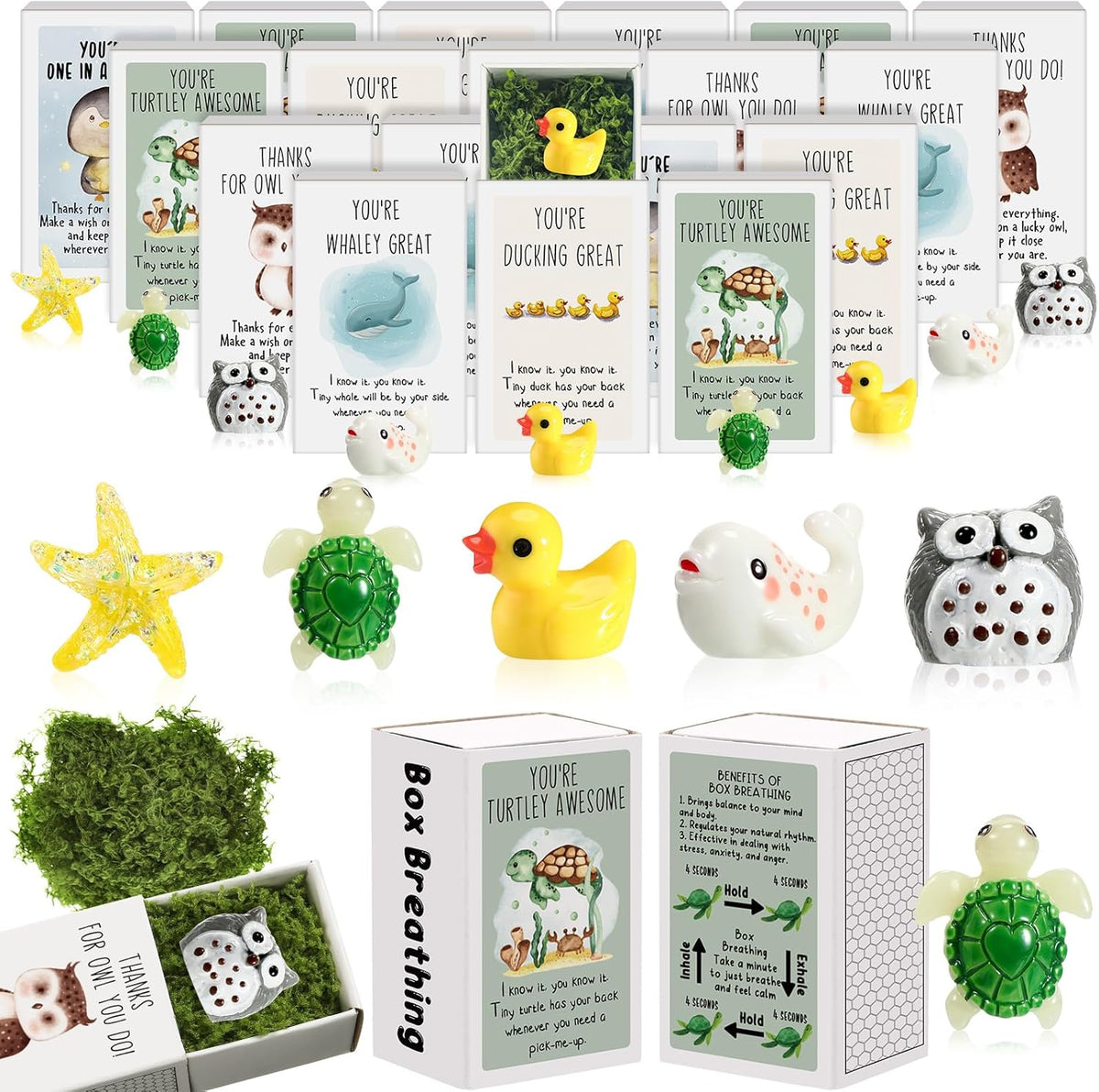 Cinnvoice 75 Set Halloween Small Gifts Bulk Party Favors, Pickle | Halloween Mini Figurines Trick or Treat Bulk Goodie Bags Fillers Party Supplies Cute Resin Small Desk Decor Coworker Employee