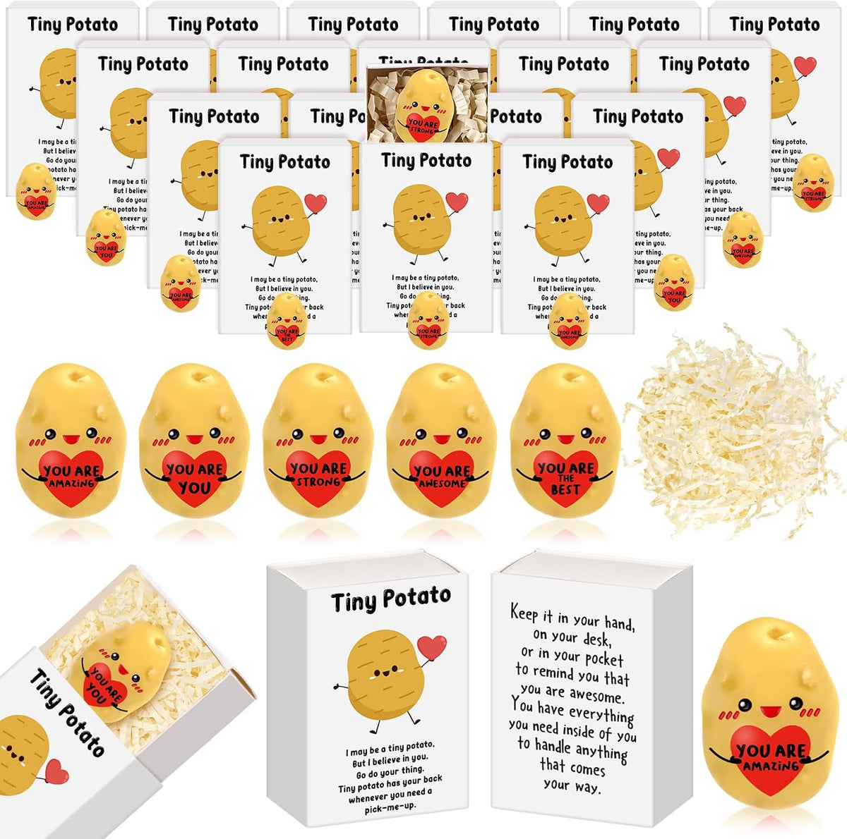 Cinnvoice Halloween Party Favors Mini Figurine Bulk, 100 Set, Duck | Trick or Treat Bulk Halloween bulk Gifts Treats Goodie Bags Fillers Party Supplies Cute Small Desk Decor