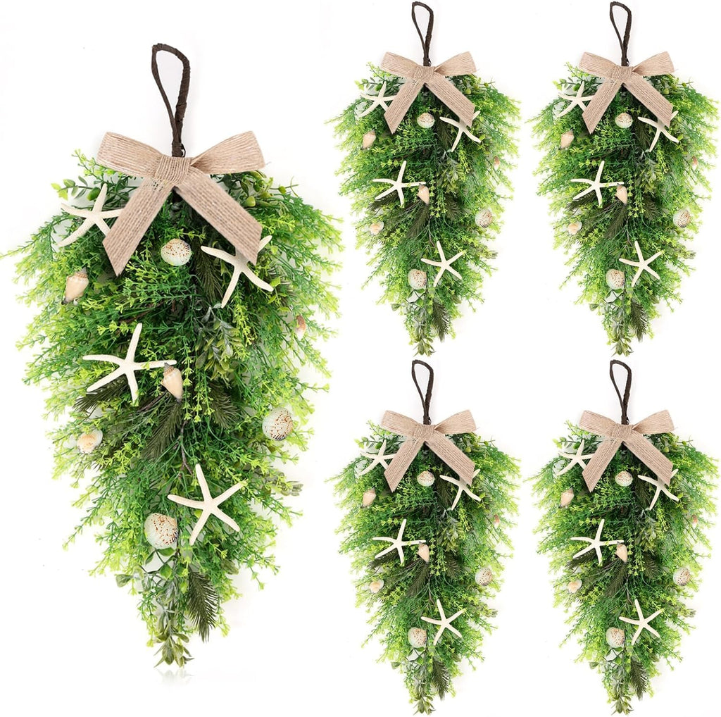 8 PCS Small Halloween Wreaths Mini Black Halloween Candle Rings | 6 Inch Halloween Cabinet Bows Wreaths, Hanging Wreath for Front Door Window Decoration Kitchen Cabinet Fireplace Home Decor