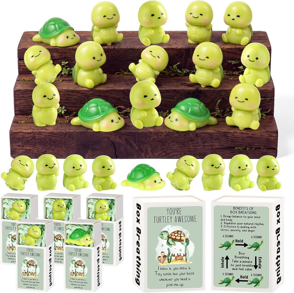 Cinnvoice Halloween Party Favors Mini Figurine Bulk, 100 Set, Duck | Trick or Treat Bulk Halloween bulk Gifts Treats Goodie Bags Fillers Party Supplies Cute Small Desk Decor