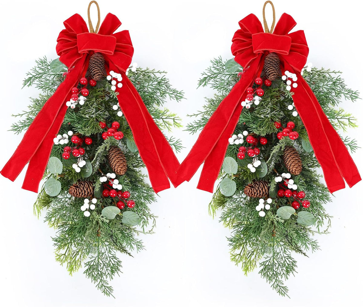 8 PCS Small Halloween Wreaths Mini Black Halloween Candle Rings | 6 Inch Halloween Cabinet Bows Wreaths, Hanging Wreath for Front Door Window Decoration Kitchen Cabinet Fireplace Home Decor