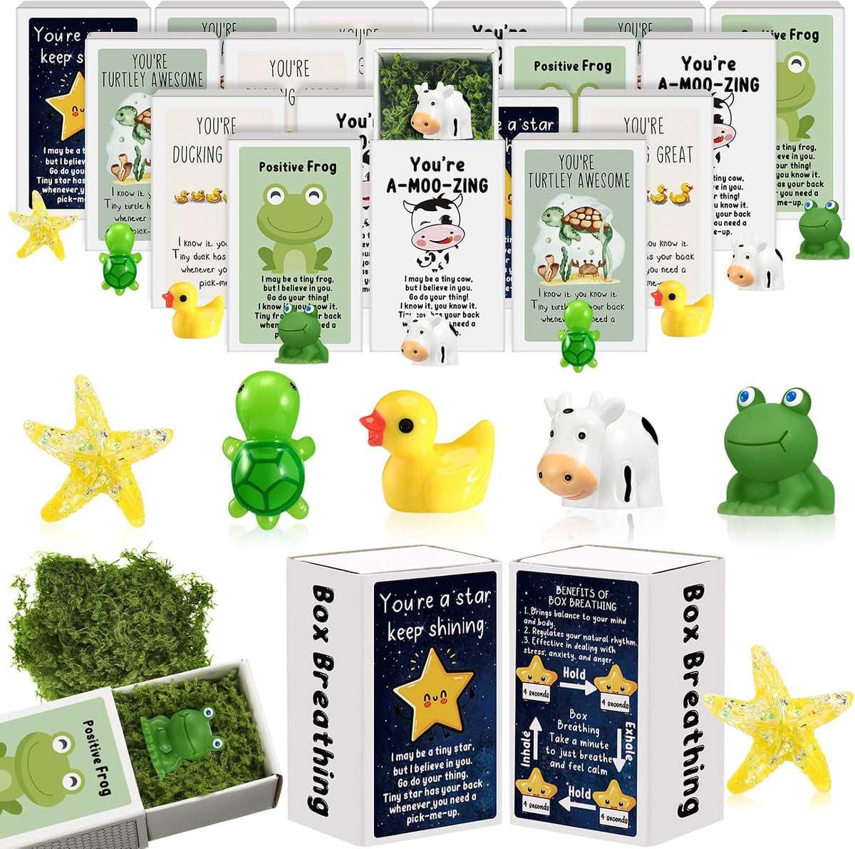 Cinnvoice Halloween Party Favors Mini Figurine Bulk, 75 Set, Mushroom | Trick or Treat Bulk Halloween bulk Gifts Treats Goodie Bags Fillers Party Supplies Cute Small Desk Decor