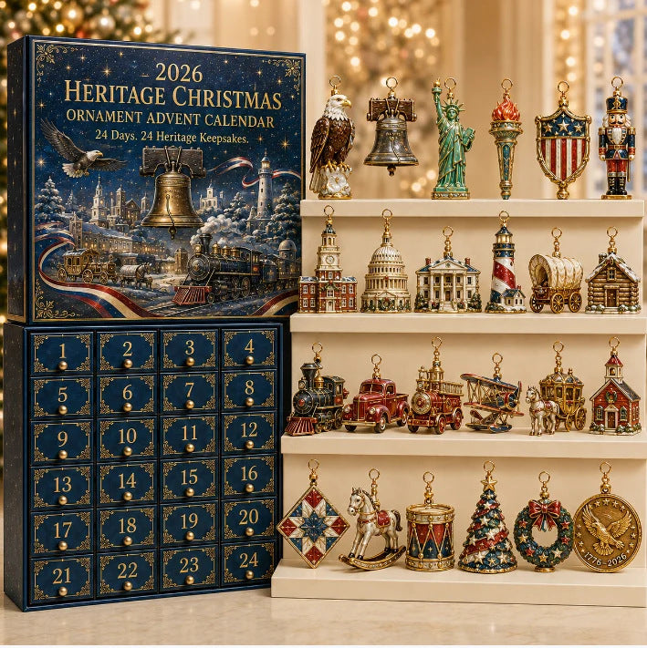 ✨️2026 Heritage Christmas Ornament Advent Calendar – 24 Days, 24 Collectible Keepsakes