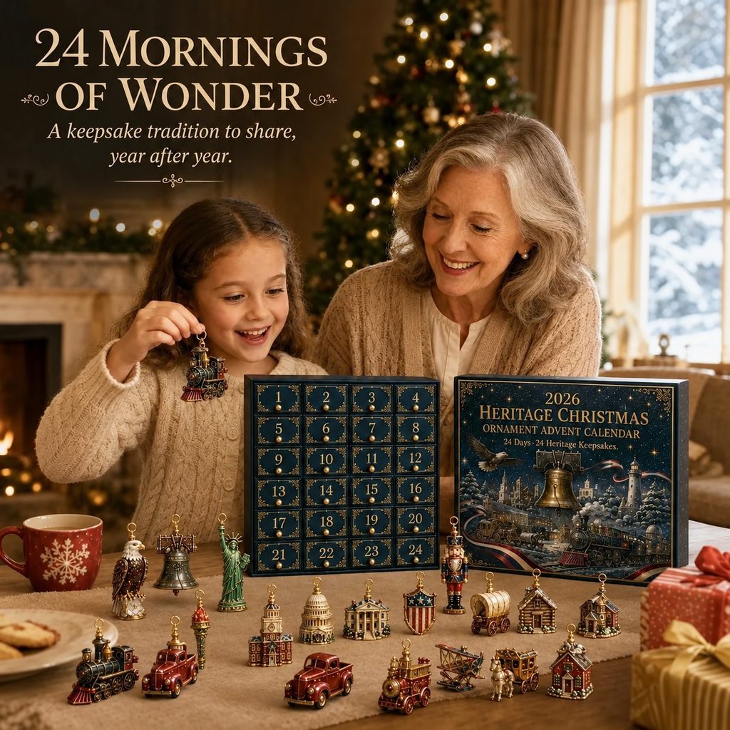 ✨️2026 Heritage Christmas Ornament Advent Calendar – 24 Days, 24 Collectible Keepsakes